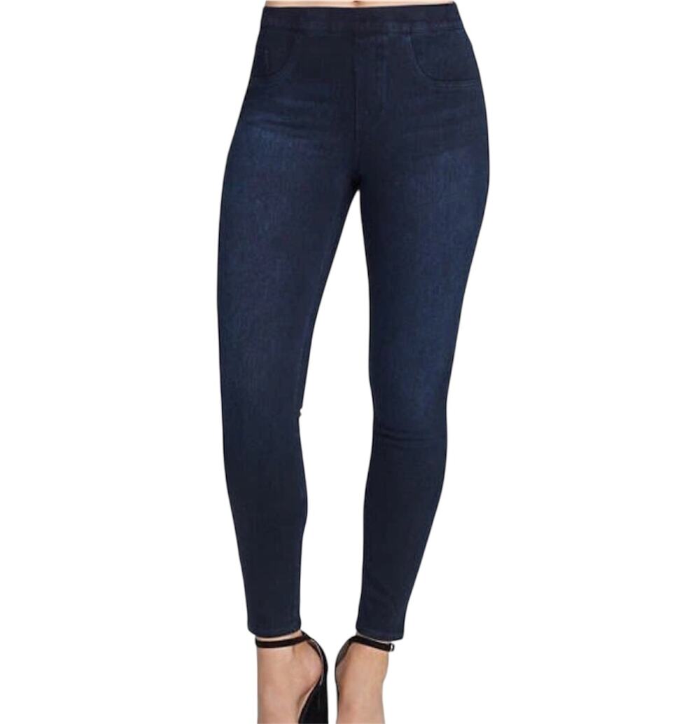 Spanx small pull on stretch skinny jean jegging jeanish J1 3156
